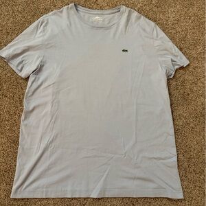 Lacoste Men's Sky Blue Short Sleeve Tee